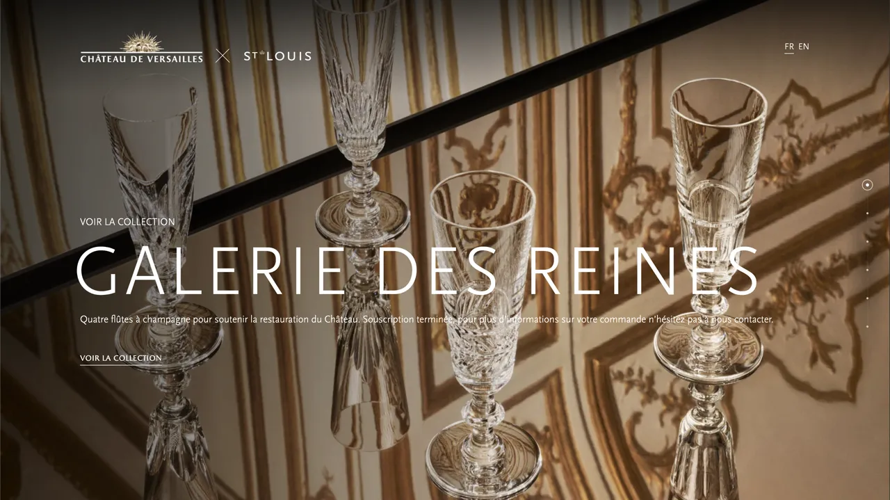 Aperçu du projet Galerie des Reines